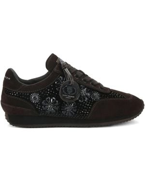 Kurt Geiger Chelsea Jewel Tag Trainers - Black