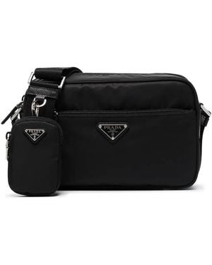 Prada Re-Nylon Shoulder Bag - Black