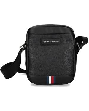 Tommy Hilfiger メッセンジャーバッグ - ブラック