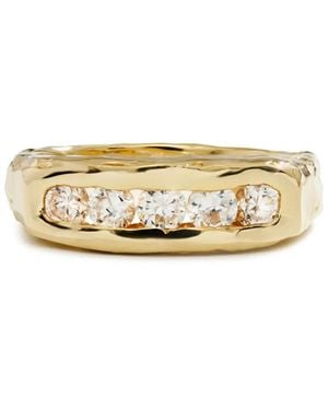 Fie Isolde 14K Evoke Diamond Ring - Metallic