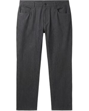 Tombolini Straight-Leg Five-Pocket Pants - Gray