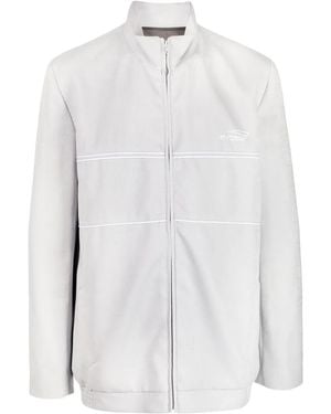 Martine Rose Logo Print Track Jacket - White