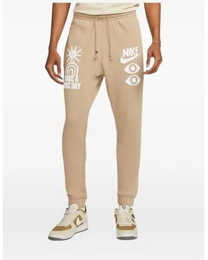 Nike Sportswear Terry Pants - Natural