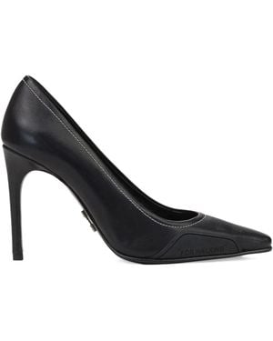 Off-White c/o Virgil Abloh Leather heeled pumps - Schwarz