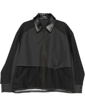 CROQUIS Panelled Jacket - Black