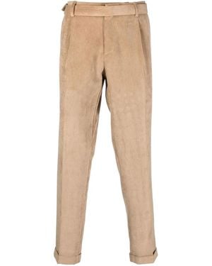 Briglia 1949 Corduroy Straight-Leg Trousers - Natural