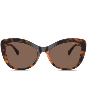 Vogue Eyewear Occhiali Da Sole A Farfalla - Marrone
