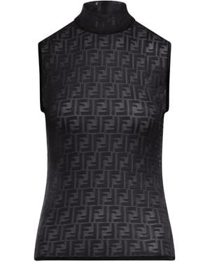 Fendi Tops - Black