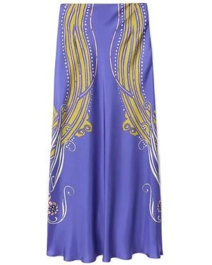 La DoubleJ Sleek Skirt - Purple