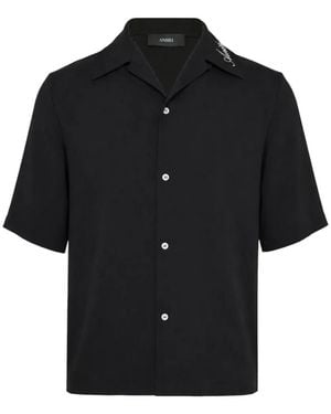 Amiri Camp Shirt - Black