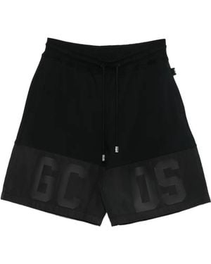 Gcds Logo-Detail Shorts - Black