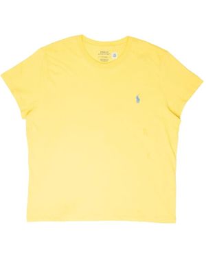 Polo Ralph Lauren T-Shirt Met Polo Pony-Print - Geel