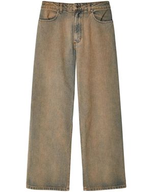 Eckhaus Latta Wide-Leg Jeans - Natural