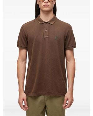 Osklen Short-Sleeve Polo Shirt - Brown