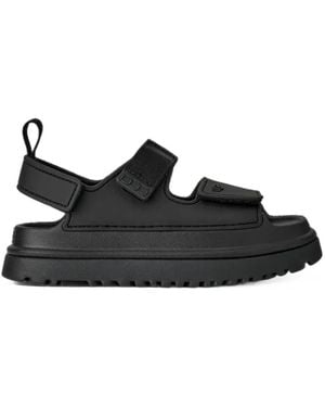 UGG Touch-Strap Lug-Sole Sandals - Black