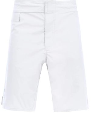 Amir Slama Mid Rise Swim Shorts - White