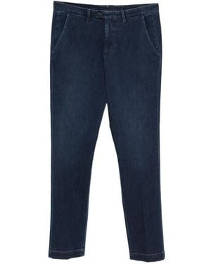 Corneliani Belt-Loops Jeans - Blue