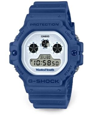 G-Shock X G-Shock-Wasted Youth Dw-5900 47Mm Watch - Blue