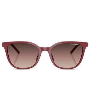 ARMANI EXCHANGE Square-Frame Sunglasses - Pink