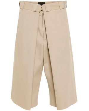 Givenchy Long Chino Bermudas - Natural