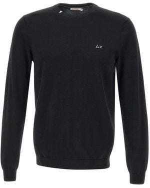 Sun 68 Trui Met Ronde Hals - Blauw