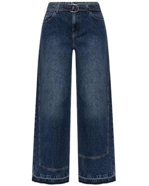 Baum und Pferdgarten Niema Jeans Met Wijde Pijpen - Blauw