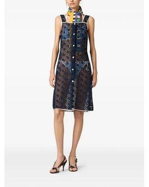 Miu Miu Macramé Dress - Black
