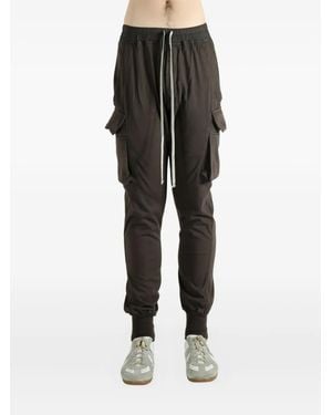 Rick Owens Kordelzug-Cargohose mit Mastodon-Schnitt - Grau