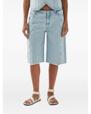 Alohas Pantalones Vaqueros Cortos Erica - Azul