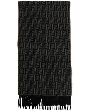 Fendi Ff Scarf - Black