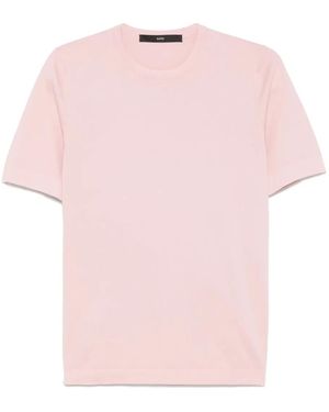 SAPIO ファインニット Tシャツ - ピンク