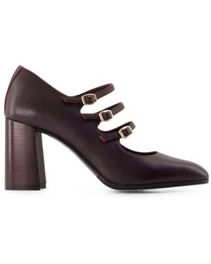 CAREL PARIS Keel Flex Pumps Mit Riemen - Braun