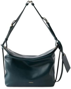 Furla Ginevra Shoulder Bag M - Blue