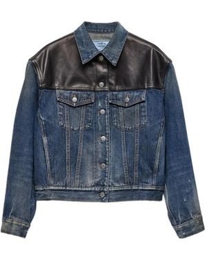 Prada デニムジャケット - ブルー