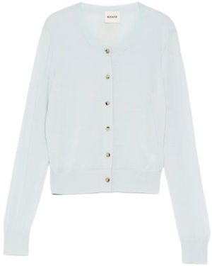KHAITE Cárdigan Tansy - Blanco