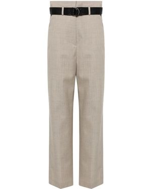 Nanushka Pantaloni Dritti - Grigio