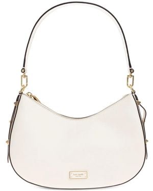Kate Spade Leren Schoudertas Met Studs - Wit