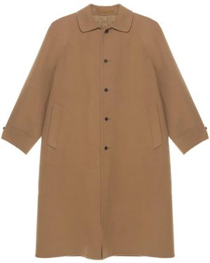 Carven Wool Coat - Brown