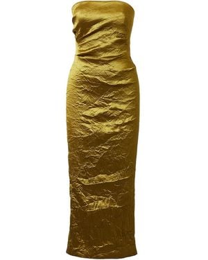 TOVE Kezia Midi Dress - Yellow