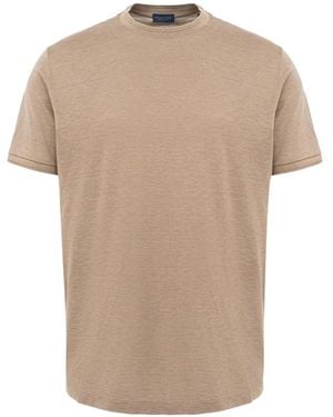 Paul & Shark Crew-Neck T-Shirt - Natural