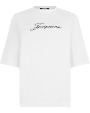 Jacquemus The T-Shirt - White