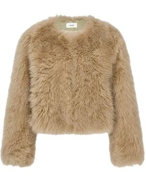 Maison Mihara Yasuhiro Collarless Jacket - Natural