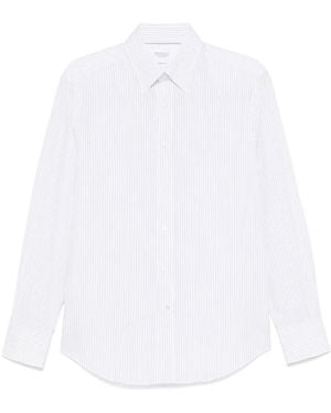 Brunello Cucinelli Striped Shirt - White