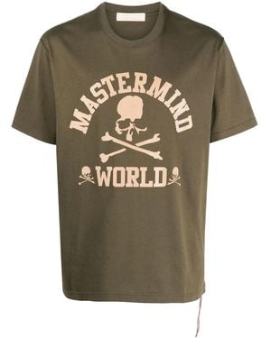 MASTERMIND WORLD T-Shirt À Logo Imprimé - Vert