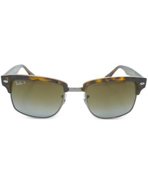 Ray-Ban Clubmaster Square-Frame Sunglasses - Green