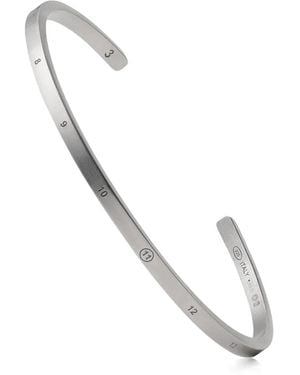 Maison Margiela Numeric Cuff Bracelet - Grey