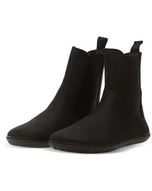 Groundies Camden Elasticated-Panels Boots - Black