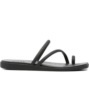 Crocs™ Sandalias Miami Con Tiras Cruzadas - Negro