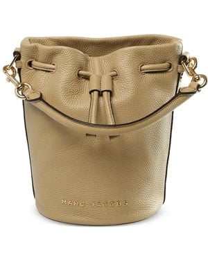 Marc Jacobs Sac Seau En Cuir - Natural