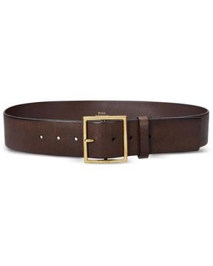 Polo Ralph Lauren スクエアバックル ベルト - ブラウン